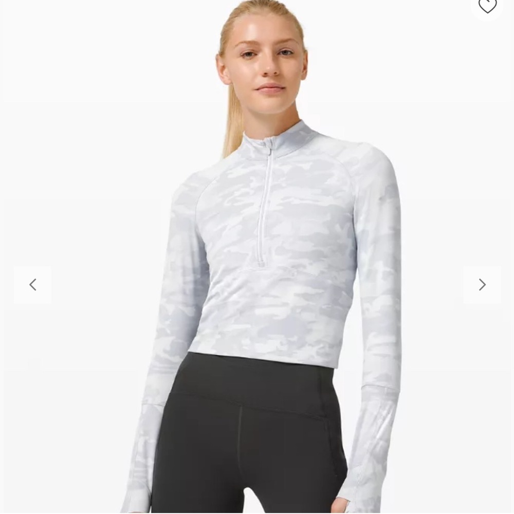 lululemon athletica White Camo Jacket